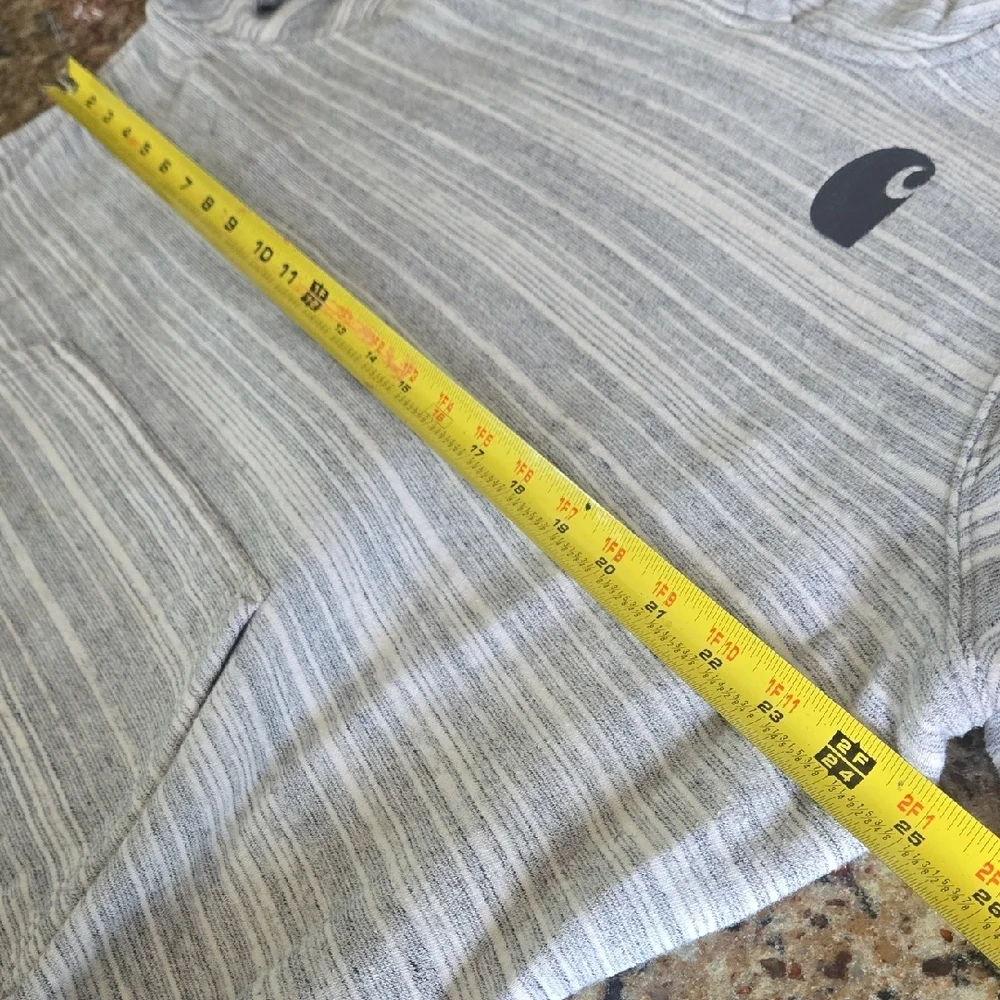 Carhartt Heathered Gray Hoodie - Picture 8 of 10